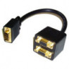 CABLE VGA DOBLE DB15M 2XDB15H