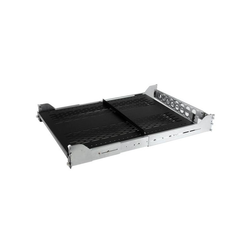 STARTECH ESTANTE VENTILADO DESLIZANTE 2U CON GESTI