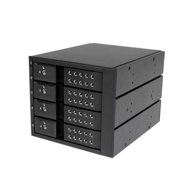 STARTECH RACK MOVIL BACKPLANE CON 4 BAHIAS HOT SWA