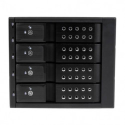 STARTECH RACK MOVIL BACKPLANE CON 4 BAHIAS HOT SWA