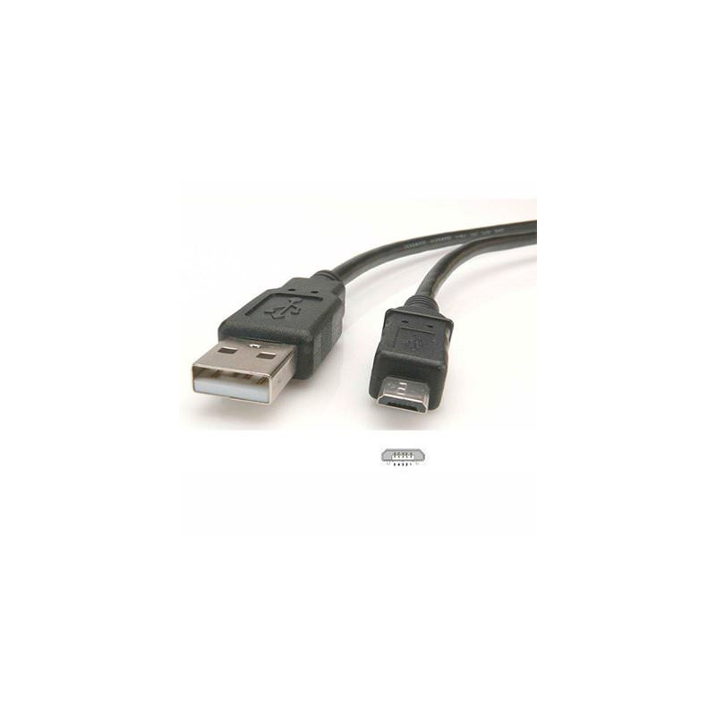 CABLE MICRO USB M USB M 15CM