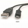 CABLE MICRO USB M USB M 15CM