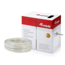 CABLE EQUIP 305M BOBINA RJ45 U-UTP CAT.6 GRIS