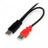STARTECH CABLE 91CM MICRO B A USB A EN Y