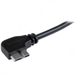 STARTECH CABLE 1M MICRO USB 3.0 ACODADO IZQUIERDA