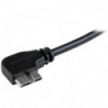STARTECH CABLE 1M MICRO USB 3.0 ACODADO IZQUIERDA