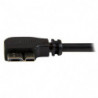 STARTECH CABLE 1M MICRO USB 3.0 ACODADO IZQUIERDA