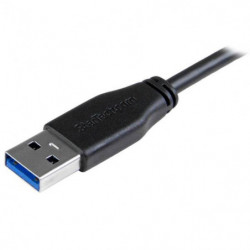 STARTECH CABLE 1M MICRO USB 3.0 ACODADO IZQUIERDA