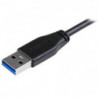STARTECH CABLE 1M MICRO USB 3.0 ACODADO IZQUIERDA