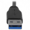 STARTECH CABLE 1M MICRO USB 3.0 ACODADO IZQUIERDA