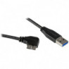 STARTECH CABLE 1M MICRO USB 3.0 ACODADO DERECHA