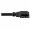 STARTECH CABLE 1M MICRO USB 3.0 ACODADO DERECHA