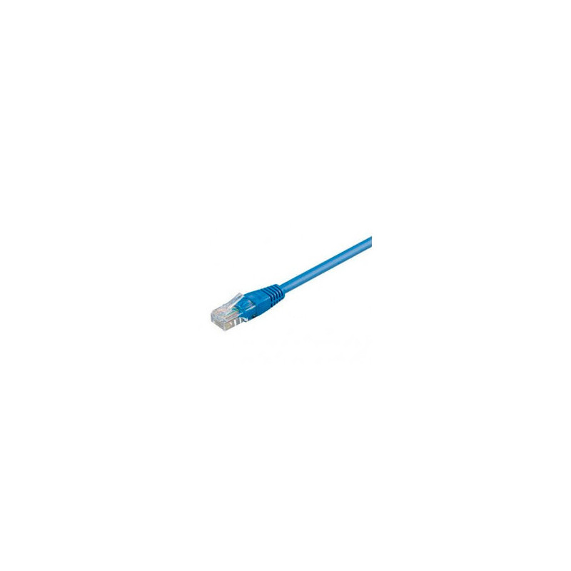 CABLE EQUIP RJ45 LATIGUILLO U-UTP CAT.6 3M AZUL