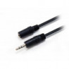 CABLE EQUIP AUDIO MINI JACK 3.5MM MACHO HEMBRA 2.5