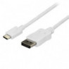 STARTECH CABLE 1,8M USB-C A DISPLAYPORT 4K BLANCO