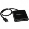 STARTECH HUB MST USB-C A DISPLAYPORT 2 PUERTOS