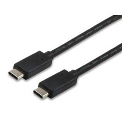 CABLE EQUIP USB-C MACHO A USB-C MACHO 1M