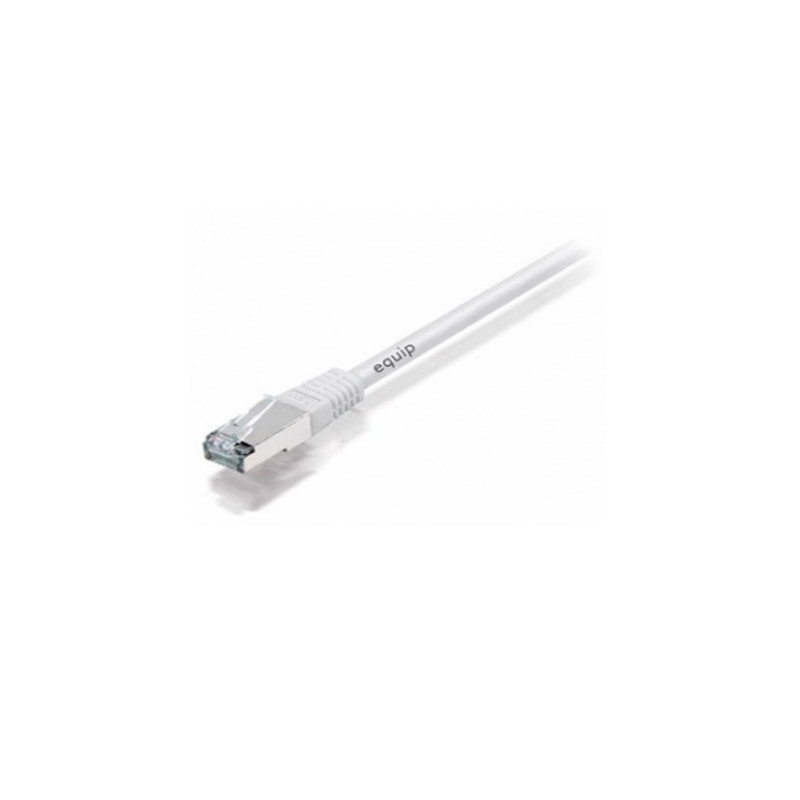 CABLE EQUIP RJ45 LATIGUILLO S-FTP CAT.7 1M BLANCO