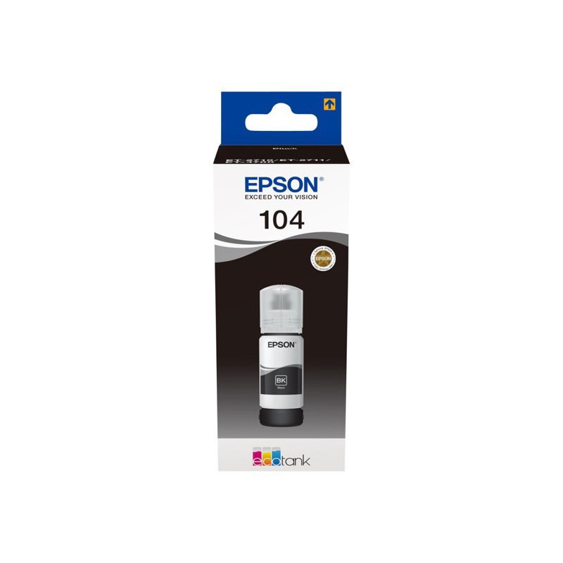 CARTUCHO EPSON T00P1 104 ECOTANK NEGRO 65ML