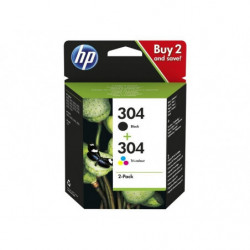 CARTUCHO HP 304 NEGRO + 304...