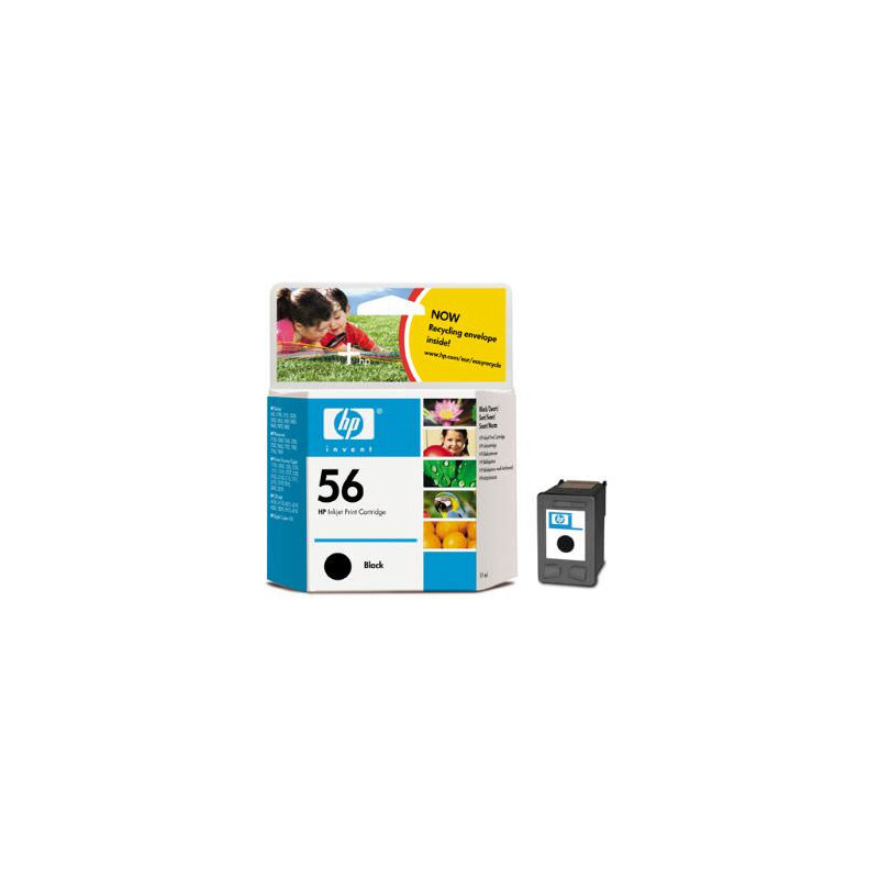 CARTUCHO HP 56 C6656AE NEGRO 450 PAGINAS