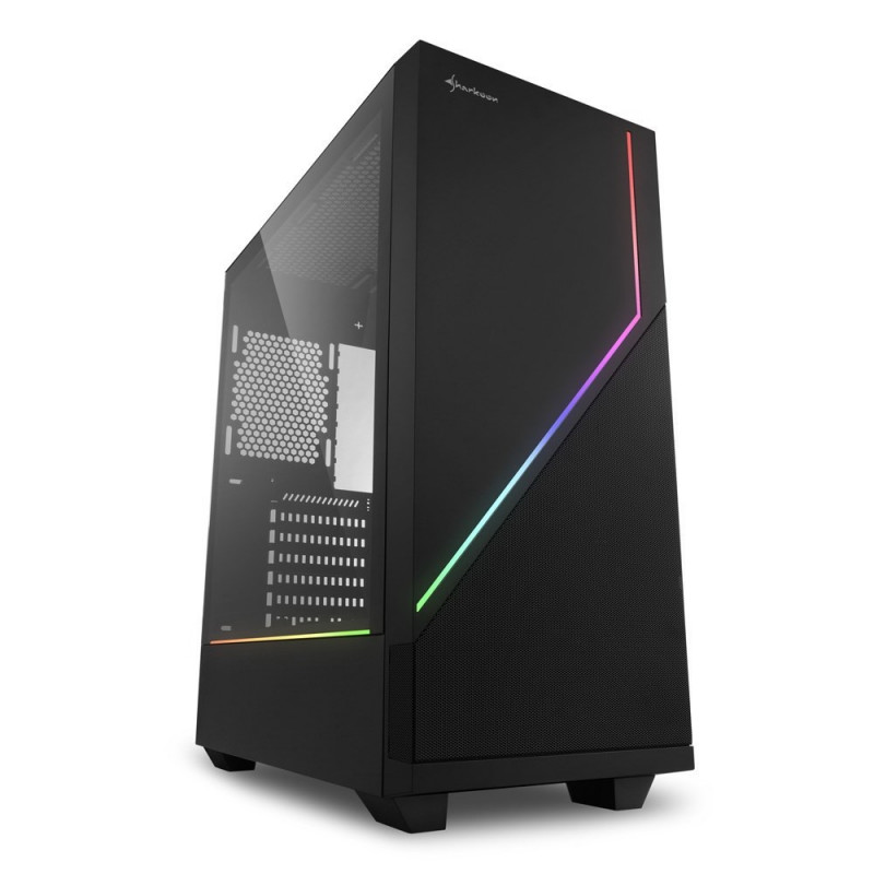CAJA ATX SHARKOON RGB FLOW 2XUSB3.0 WINDOW