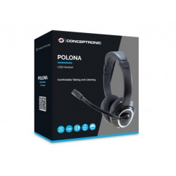 AURICULAR+MIC CONCEPTRONIC POLONA01B USB