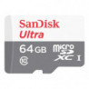 MEMORIA MICRO SDHC 64GB SANDISK ULTRA CLASE10-100M