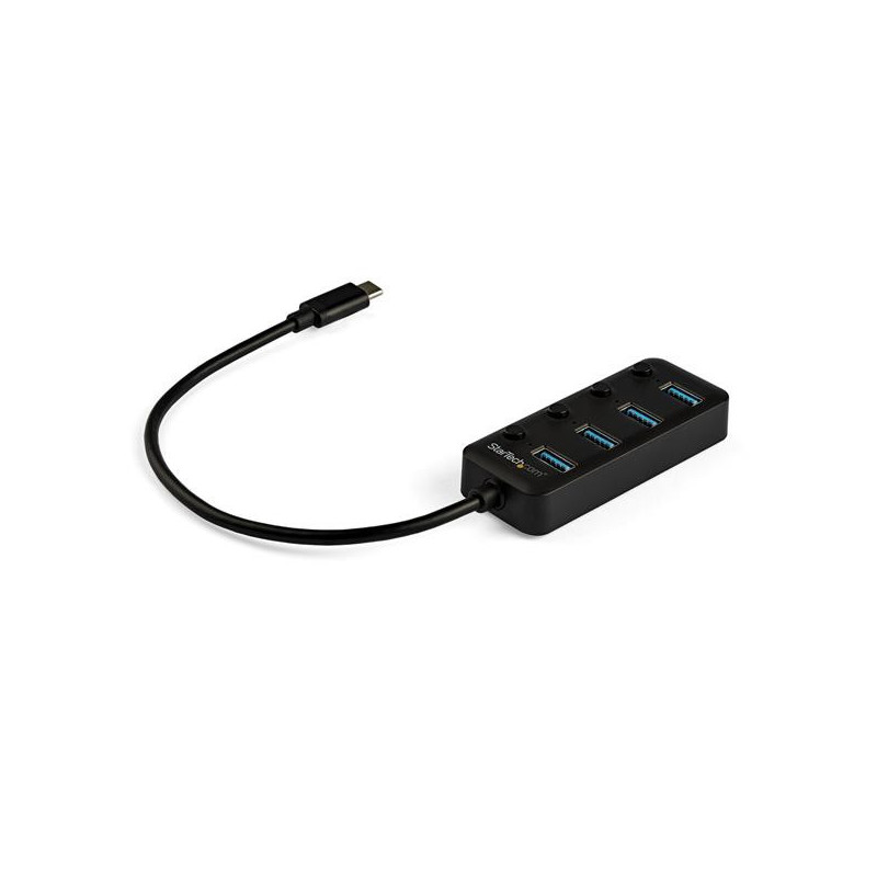 STARTECH HUB USB TIPO C 4 PUERTOS USB-A