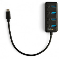 STARTECH HUB USB TIPO C 4 PUERTOS USB-A
