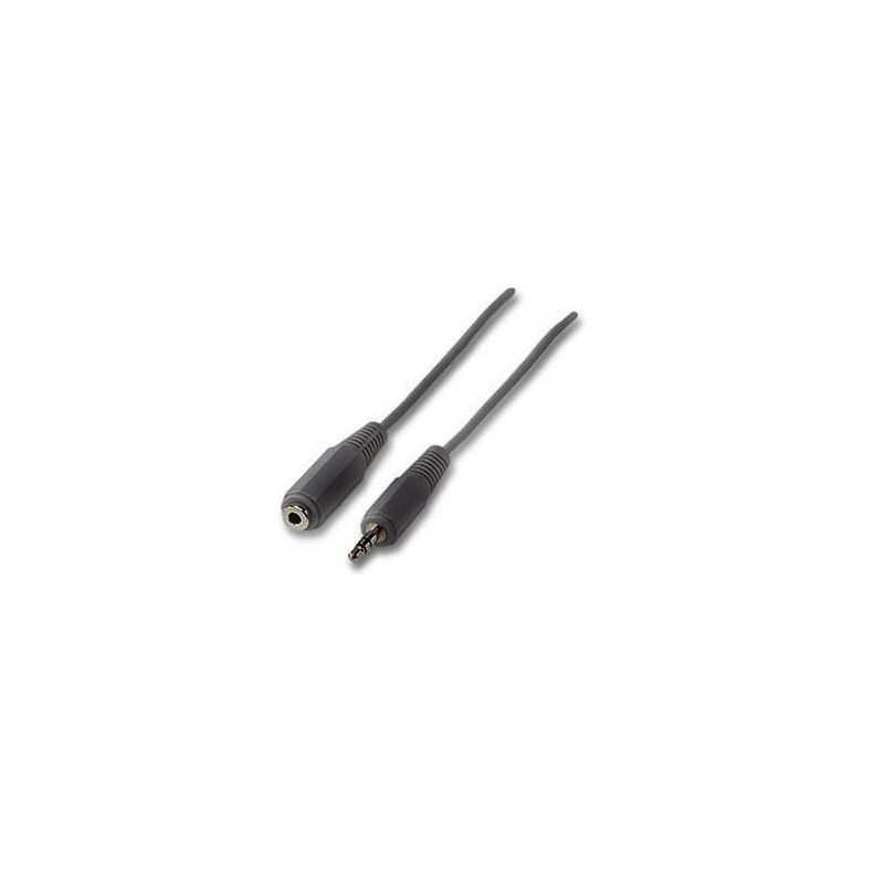 CABLE AUDIO JACK3.5M-JACK3.5H PROLONGADOR 5M