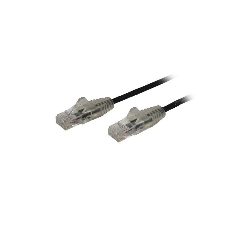 STARTECH CABLE 2M DE RED CAT6 NEGRO
