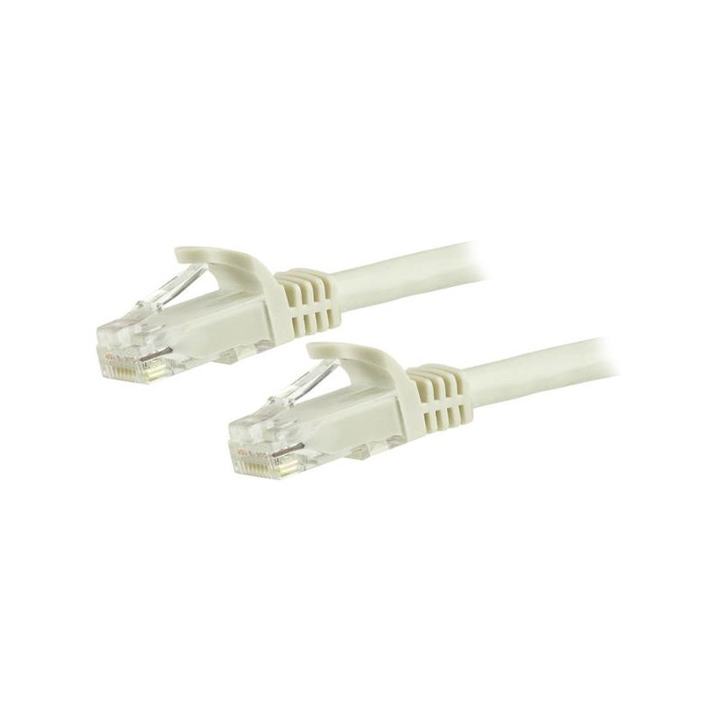 STARTECH CABLE 1,5M CAT6 DE RED BLANCO