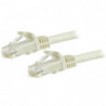 STARTECH CABLE 1,5M CAT6 DE RED BLANCO