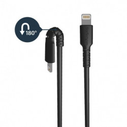 STARTECH CABLE 2M LIGHTNING MFI NEGRO