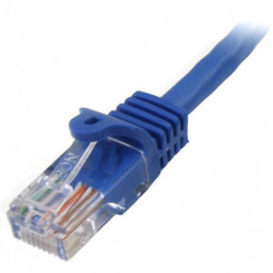 STARTECH CABLE DE RED 0,5M AZUL CAT5E