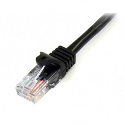 STARTECH CABLE 5M DE RED SNAGLESS NEGRO