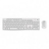 TECLADO + RATON LOGITECH CORDLESS MK295 BLANCO