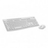 TECLADO + RATON LOGITECH CORDLESS MK295 BLANCO