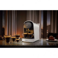 CAFETERA PHILIPS L`OR BARISTA LM8012 SATIN BLANCA