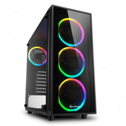CAJA ATX SHARKOON RGB FLOW 2XUSB3.0 WINDOW