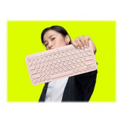 TECLADO LOGITECH K380 BLUETOOTH ROSA