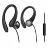AURICULAR PHILIPS DEPORTIVO INTRAUDITIVO NEGRO CON MICRO