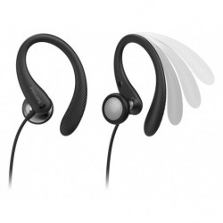 AURICULAR PHILIPS DEPORTIVO INTRAUDITIVO NEGRO CON MICRO