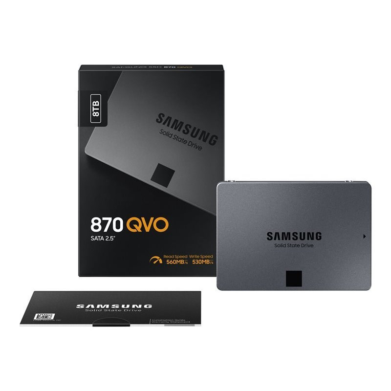 SSD SAMSUNG 8TB 870 QVO 2.5" SATAIII