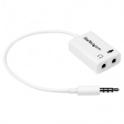 STARTECH CABLE ADAPTADOR DIVISOR AUR BLANC