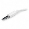 STARTECH CABLE ADAPTADOR DIVISOR AUR BLANC