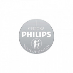 PILAS PHILIPS LITIO CR2032 3V PACK 1