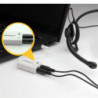 STARTECH CABLE ADAPTADOR DIVISOR AUR BLANC