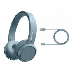 AURICULAR PHILIPS DIADEMA NULL CON MICRO AZUL TAH4205